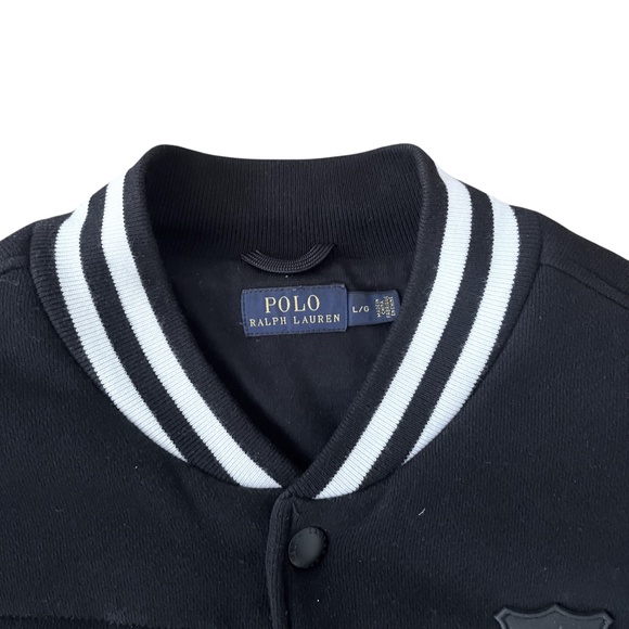 Polo by Ralph Lauren Black Bomber Jacket - Picture 3 of 8